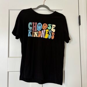 Women’s Choose Kindness' Black T-Shirt